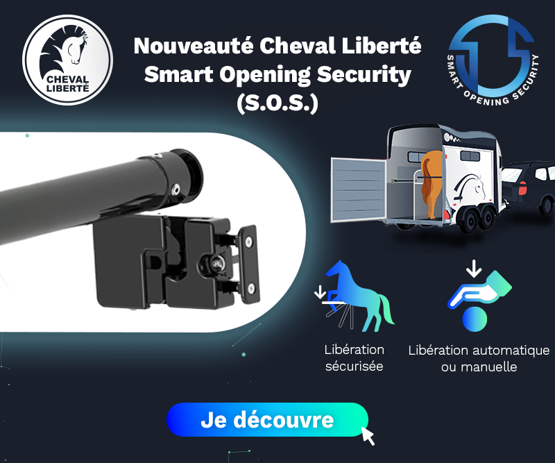 Nouveau système Cheval Liberté SOS Smart Opening Security