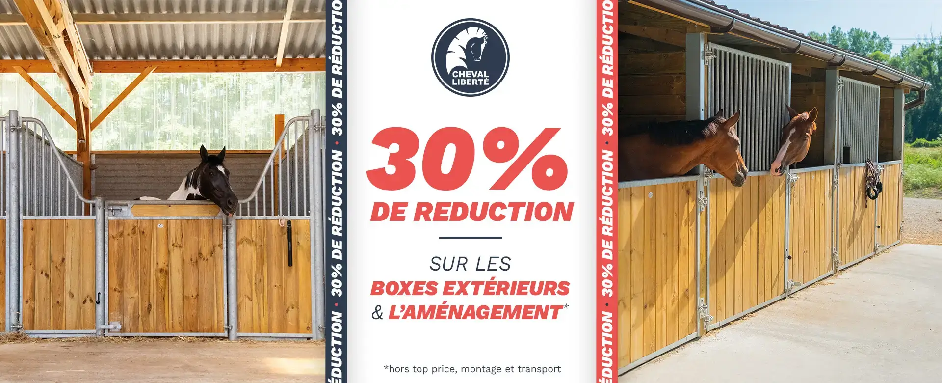Printemps des barns Cheval Liberté